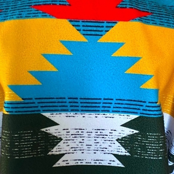 Southwest Aztec Lightweight All Seasons Jacket Southwest Colors Women’s Size 2X - Picture 8 of 13